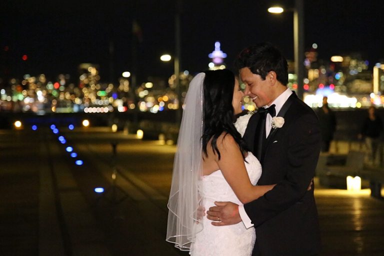 Pinnacle at the Pier - Curtis and Nicole nose to nose