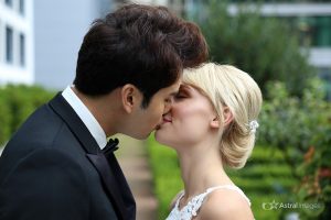 Fairmont Waterfront Bridal Styled Shoot - The Kiss