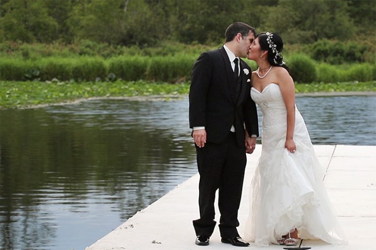 Burnaby Rowing Club Wedding Portraits - The Kiss