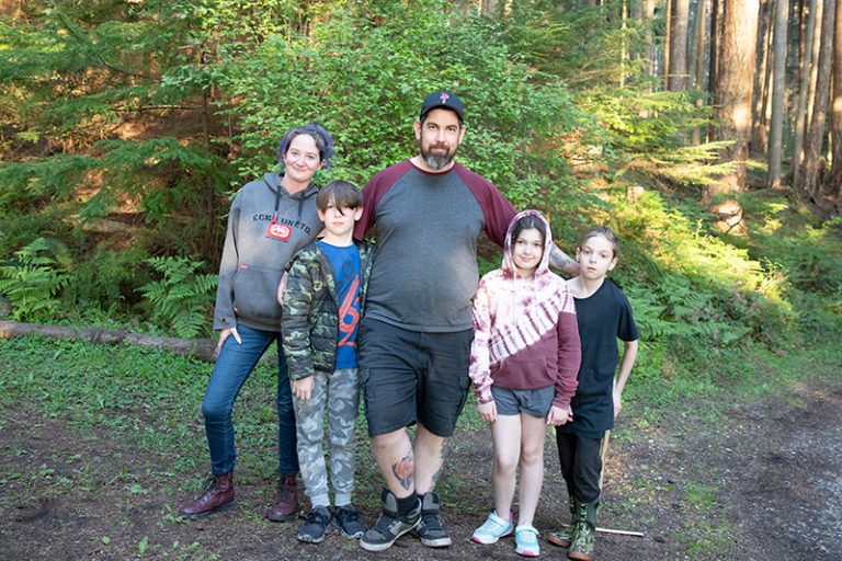 Texada Island - Shelter Point camping portraits - family